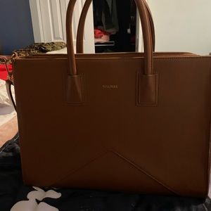 Taupe 15” computer bag